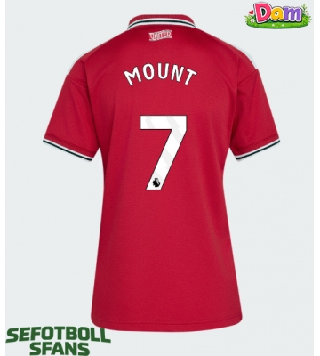 Manchester United Mason Mount #7 Hemmatröja Kvinnor 2026-27 Kortärmad